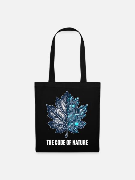 The Code Of Nature - Stoffbeutel - Schwarz