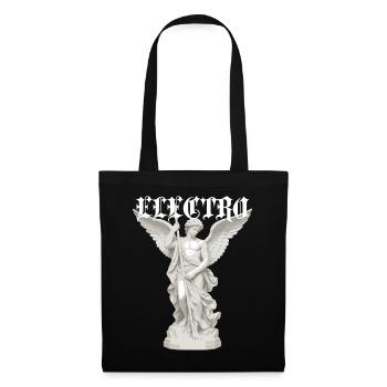 Electro Angel Statue Gothic - Tote Bag - black - Front