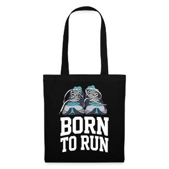 Trail Running - Born to Run - Tote Bag - black - Front