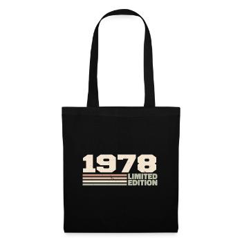 1978 Anniversary Gift 1978 Limited Edition 1978 - Tote Bag - black - Front