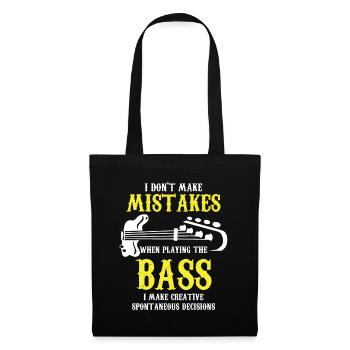 Bass player bass player bass guitar gift idea - Tote Bag - black - Front