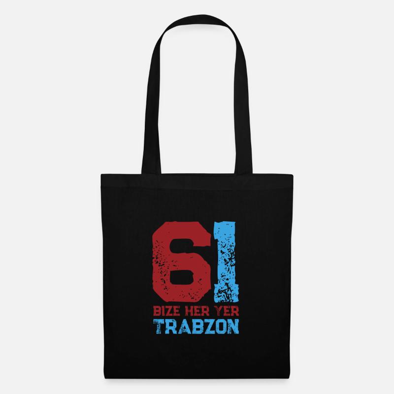Bize her yer Trabzon - Stoffbeutel - Schwarz