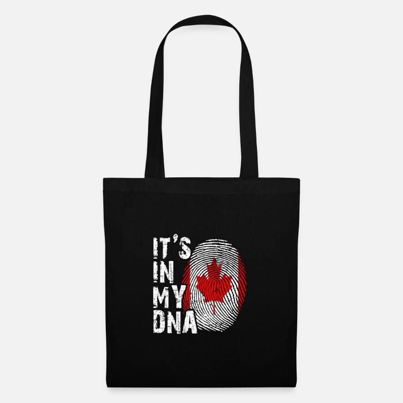 It's in my DNA Kanada - Stoffbeutel - Schwarz