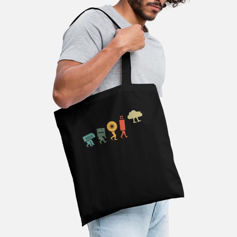 Cloud Computing, Programmierer Nerd Stoffbeutel