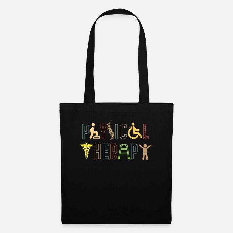 Physiothérapie - Sac en tissu - noir
