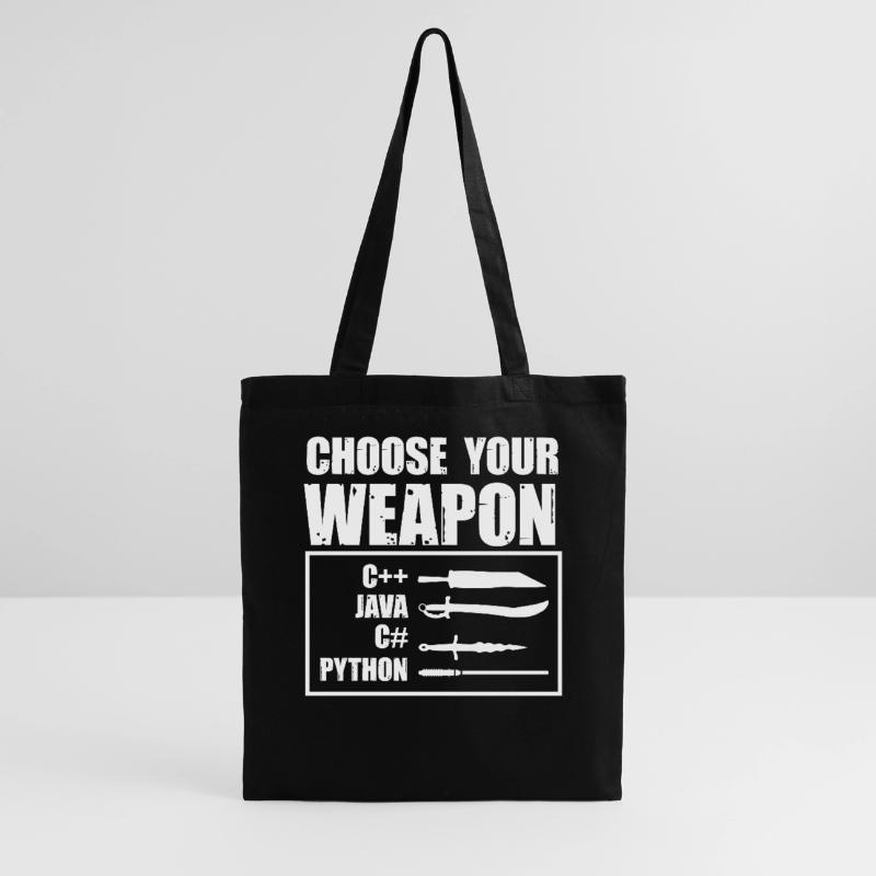 Python-Programmierung, Programmierer, Coder Stoffbeutel