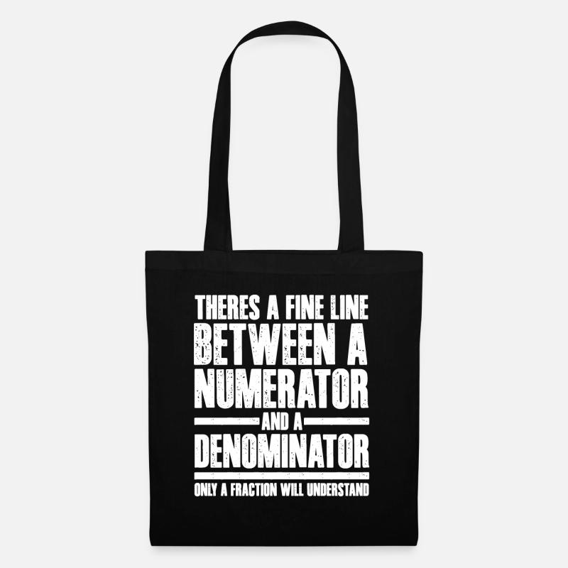 Mathématiciens, Mathématiques, Mathématiques - Sac en tissu - noir