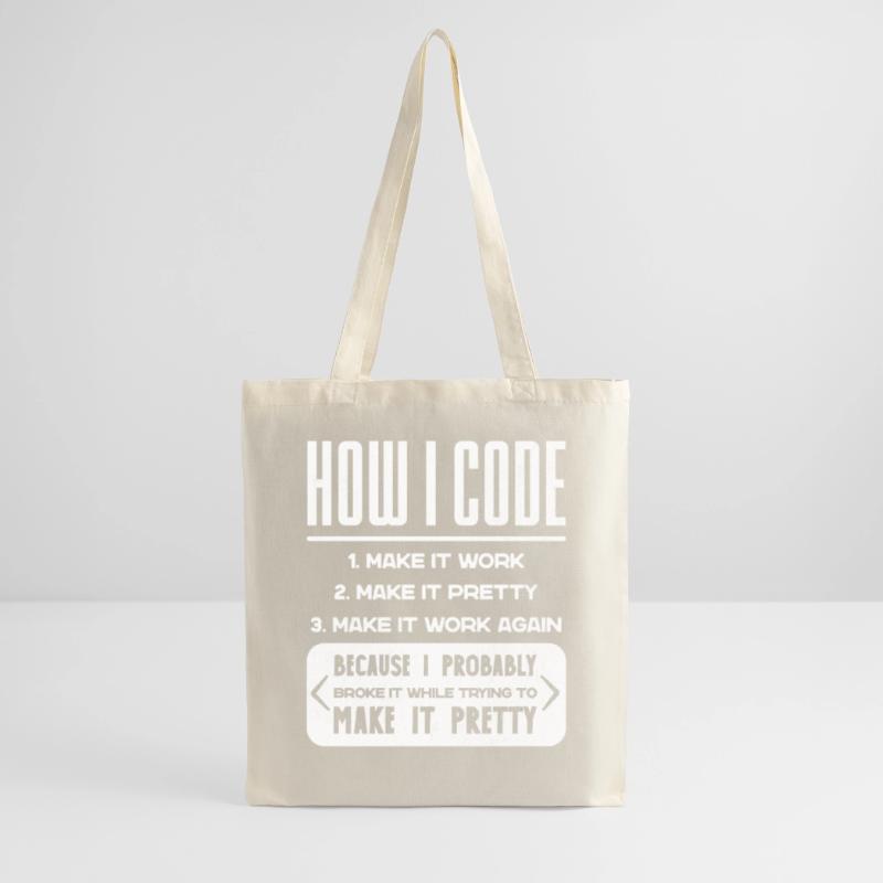 Programmer, Code, Nerd, Programming Tote Bag