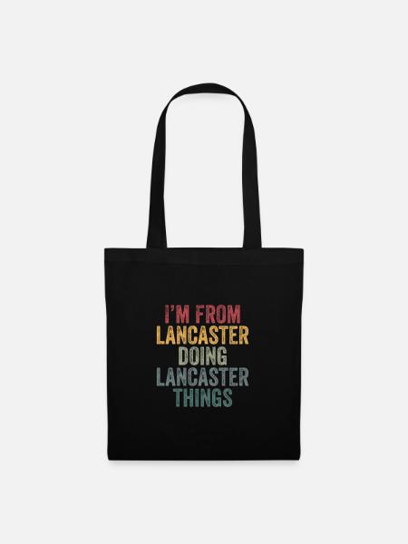 Lancaster things city - Stoffbeutel - Schwarz