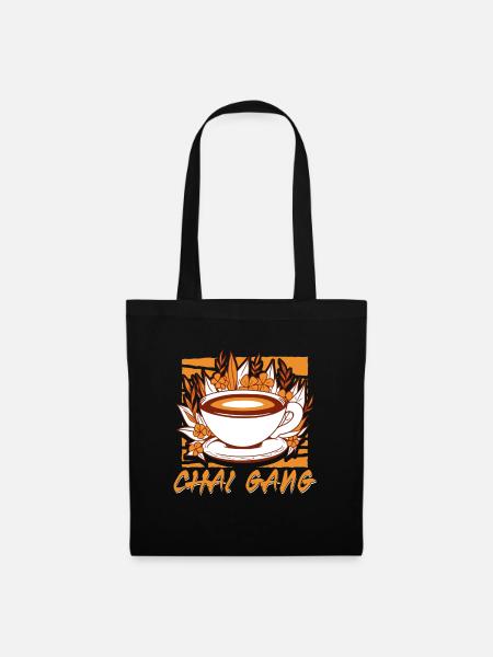 Chai gang - Stoffbeutel - Schwarz