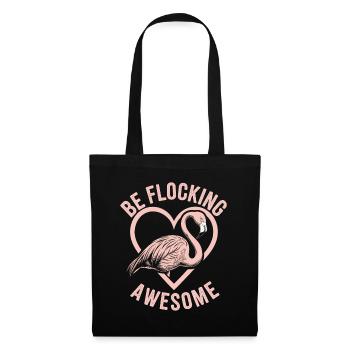 Flamingo - Tote Bag - black - Front