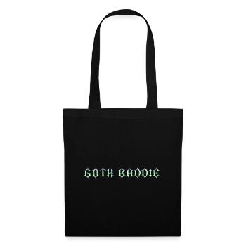 Méchant gothique ! Gothique Fille Gothique Esthétique - Sac en tissu - noir - Devant