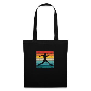 Vintage football - Tote Bag - black - Front