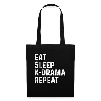 K-Drama Kdrama Drame coréen Corée Hallyu K-Drama - Sac en tissu - noir - Devant