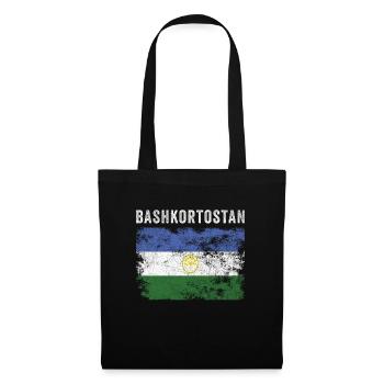 Bashkortostan Flag Vintage Bashkir Flag - Tote Bag - black - Front