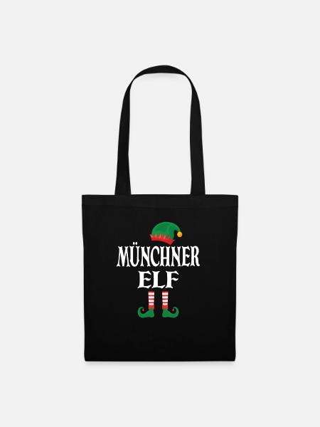 Münchner Elf - Stoffbeutel - Schwarz