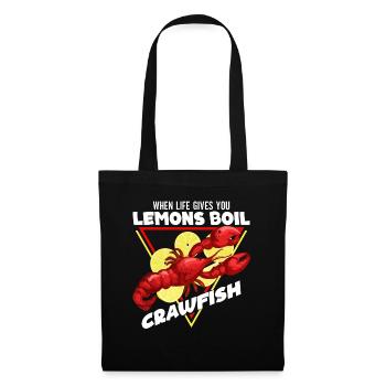 Crawfish Cajun & Crawfish Lobster Cooking - Tote Bag - black - Front
