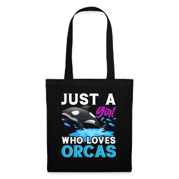 Orca Ocean Whale Orca Fan Seafood - Tote Bag - black - Front