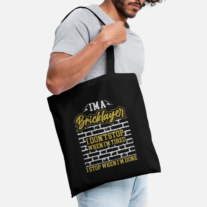 Masonry, masonry, bricklayer, apprentice, mason, master Tote Bag