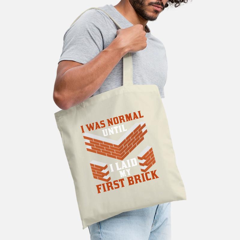 Masonry, masonry, bricklayer, apprentice, mason, master Tote Bag