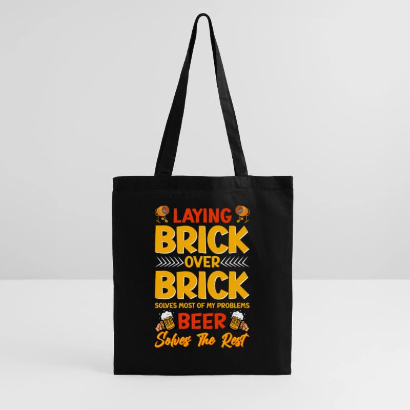 Masonry, masonry, bricklayer, apprentice, mason, master Tote Bag