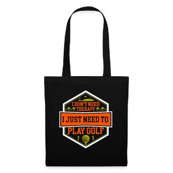 Golf Golfing Golfer Golfer Golf Club - Tote Bag - black - Front