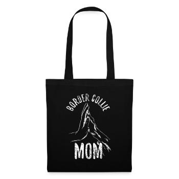 Unique Border Collie design for - Tote Bag - black - Front
