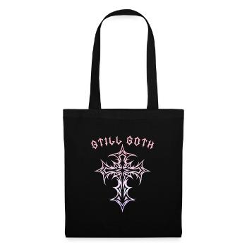 Toujours gothique ! Esthétique gothique Croix Y2K - Sac en tissu - noir - Devant