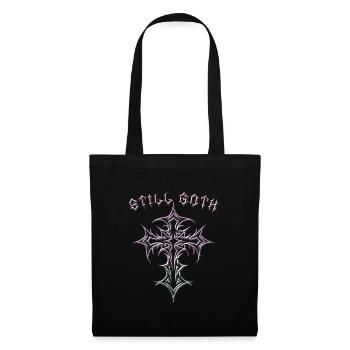 Toujours gothique ! Esthétique gothique Croix Y2K - Sac en tissu - noir - Devant