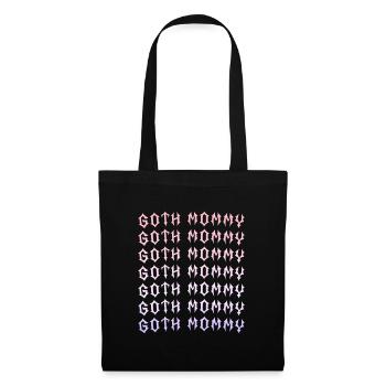 Maman gothique ! Esthétique gothique Croix Y2K - Sac en tissu - noir - Devant
