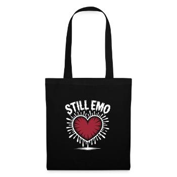Toujours emo ! Esthétique alternative gothique emo - Sac en tissu - noir - Devant