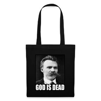 Friedrich Nietzsche | God is Dead | God is dead - Tote Bag - black - Front
