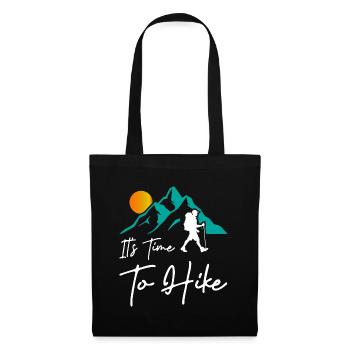 Its Time To Hike - Tote Bag - black - Front
