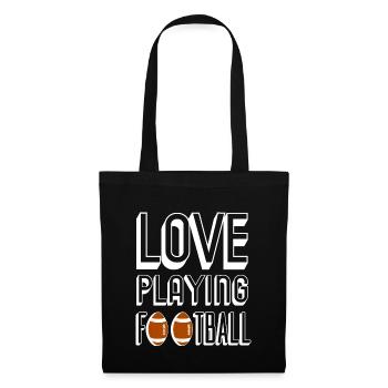 American Football Superbowl Touchdown Gift - Tote Bag - black - Front