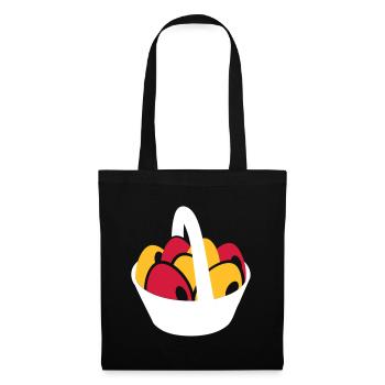 Ostern - Stoffbeutel - Schwarz - Vorne