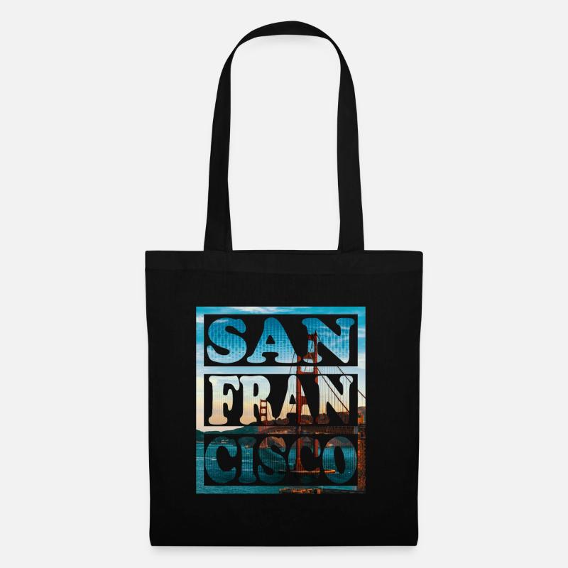 San Francisco - Tote Bag - black