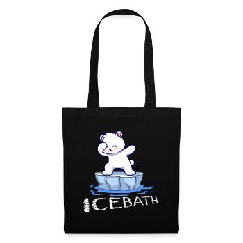 eisbader winterbader winter eisberg arctic polar bear - Tote Bag - black - Front