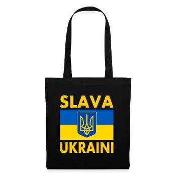 Slava ukraini - Tote Bag - black - Front