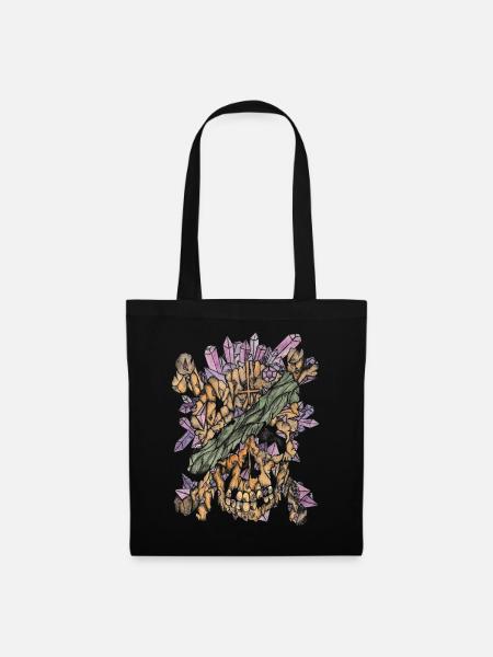 Crystal Pirate Crane Color - Tote Bag - black