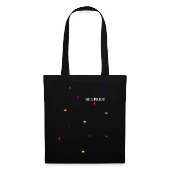 Bee Pride Gay Gay Homosexualité Diversity - Sac en tissu - noir - Devant