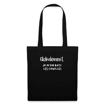 Je m'en Balek - Sac en tissu - noir - Devant