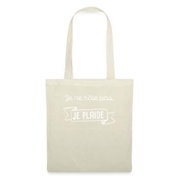 citation avocat drole - Sac en tissu - nature - Devant