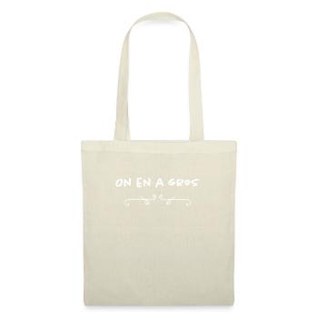 Y en a marre - Sac en tissu - nature - Devant
