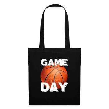 Game Day Basketball - Stoffbeutel - Schwarz - Vorne