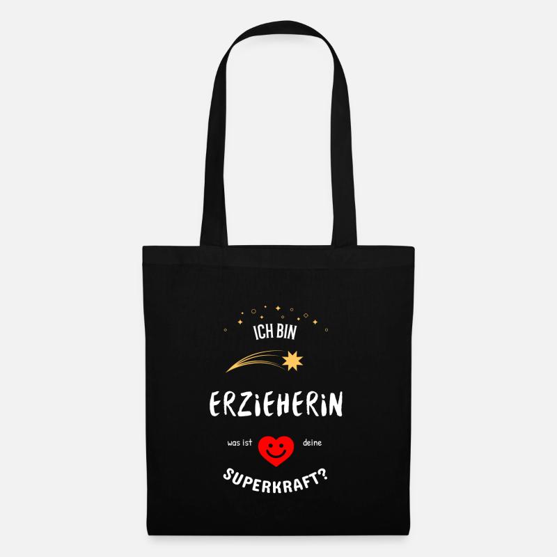 Farewell gift educator kindergarten gift - Tote Bag - black