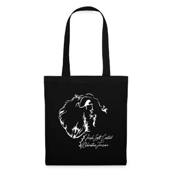 IRISH SOFT COATED WHEATEN TERRIER Profil Chiens - Sac en tissu - noir - Devant