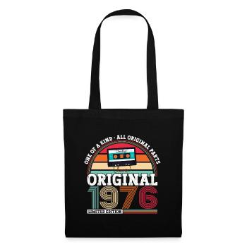 Original July 1976 46th Birthday Gift Men - Tote Bag - black - Front