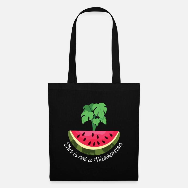 DAS IST KEINE WASSERMELONE - Stoffbeutel - Schwarz