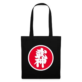 Kyu patch - Bujinkan - Tote Bag - black - Front