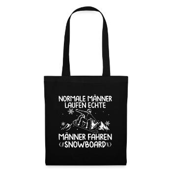 Weihnachtsgeschenke für Männer - Stoffbeutel - Schwarz - Vorne